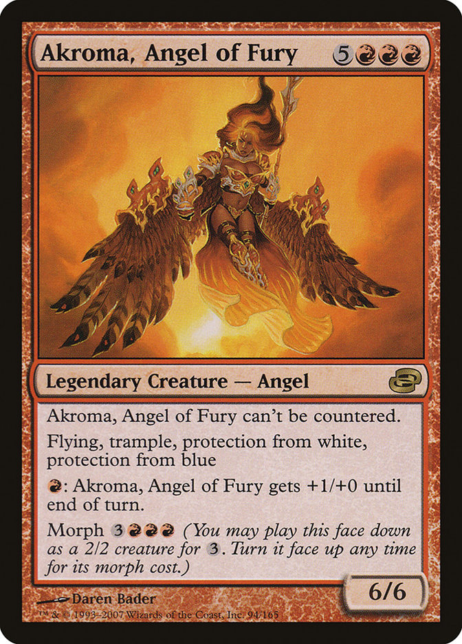 Akroma, Angel of Fury [Planar Chaos] | GrognardGamesBatavia