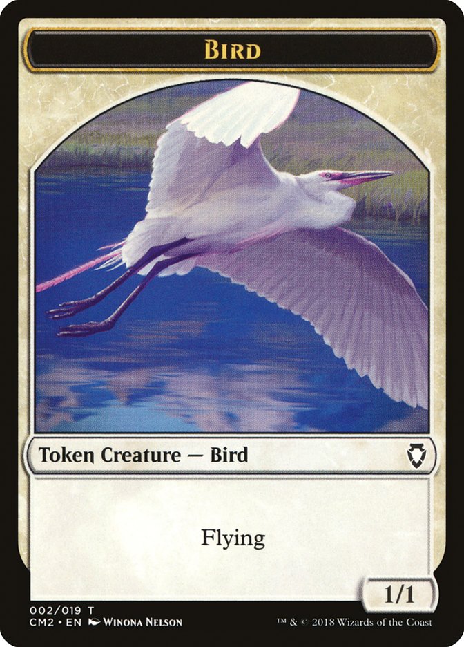 Bird Token [Commander Anthology Volume II Tokens] | GrognardGamesBatavia