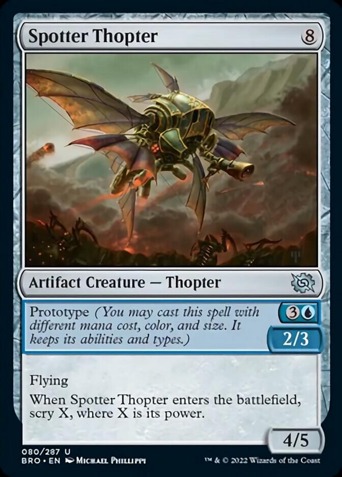 Spotter Thopter [The Brothers' War] | GrognardGamesBatavia