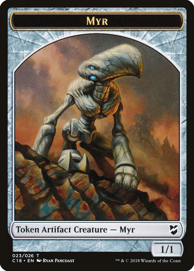 Myr Token (023/026) [Commander 2018 Tokens] | GrognardGamesBatavia