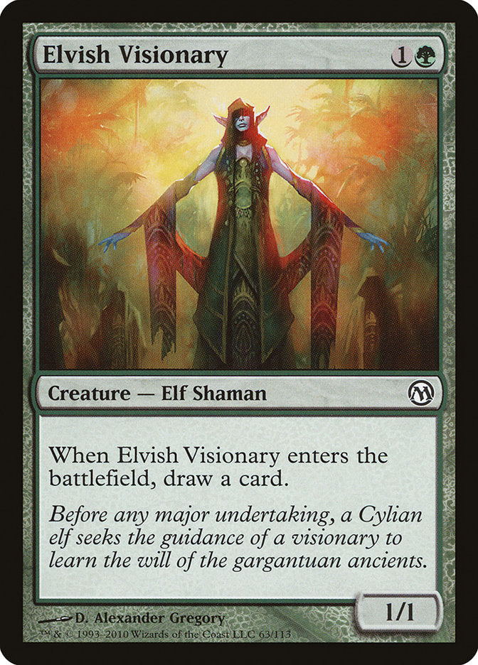 Elvish Visionary [Duels of the Planeswalkers] | GrognardGamesBatavia