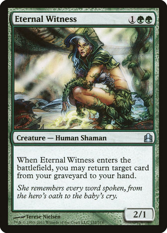 Eternal Witness [Commander 2011] | GrognardGamesBatavia