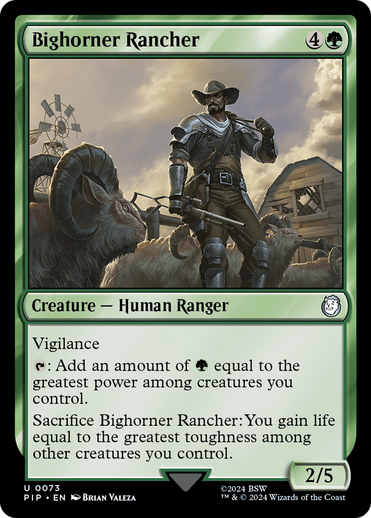 Bighorner Rancher [Fallout] | GrognardGamesBatavia