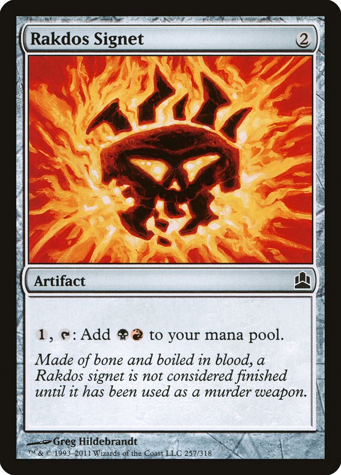 Rakdos Signet [Commander 2011] | GrognardGamesBatavia