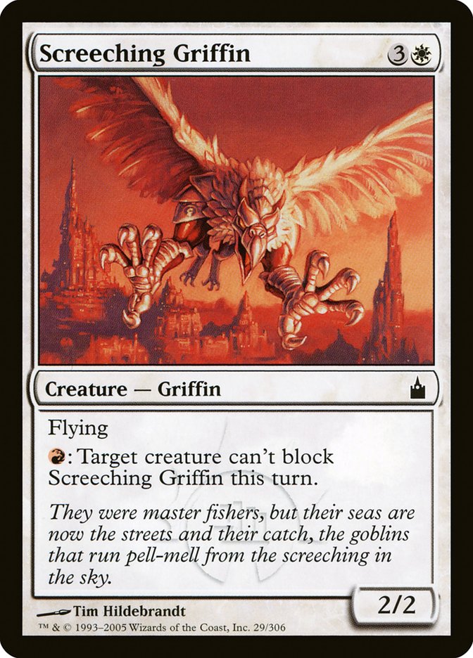 Screeching Griffin [Ravnica: City of Guilds] | GrognardGamesBatavia