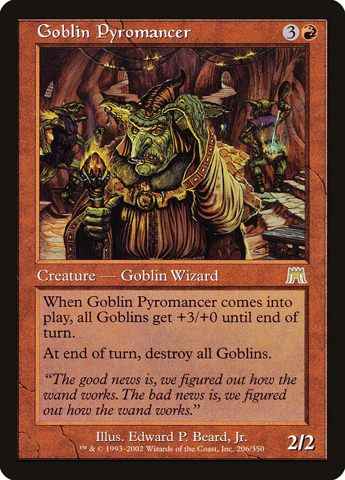 Goblin Pyromancer [Onslaught] | GrognardGamesBatavia