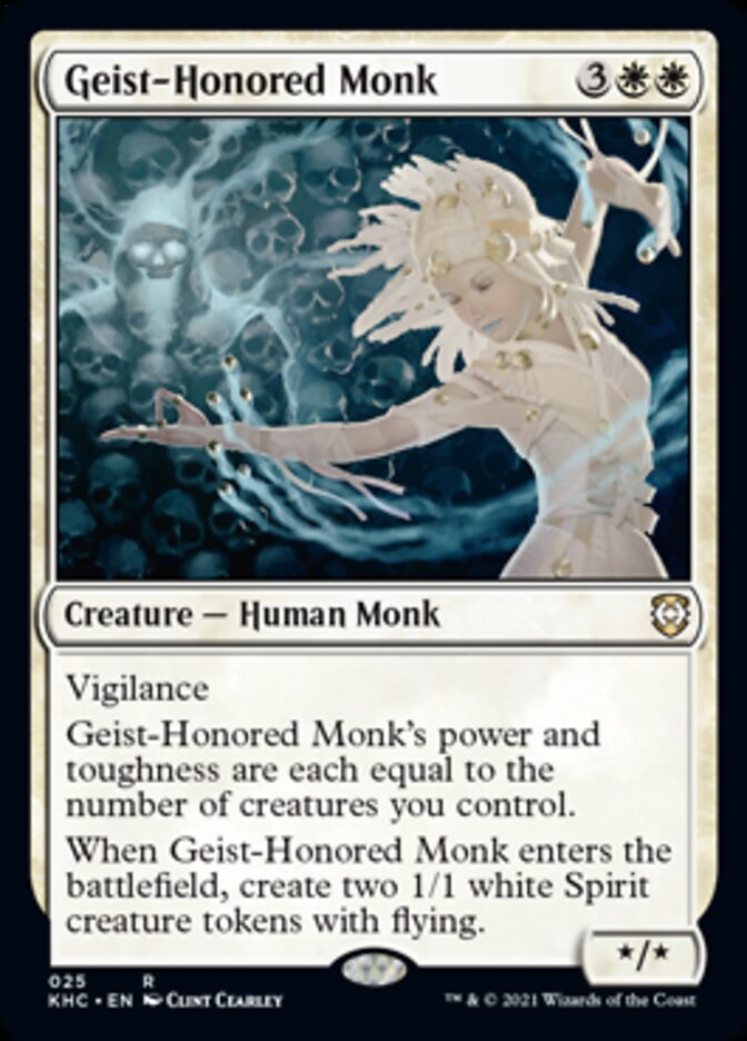 Geist-Honored Monk [Kaldheim Commander] | GrognardGamesBatavia