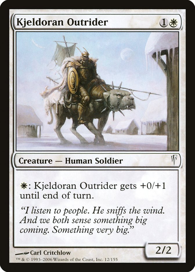 Kjeldoran Outrider [Coldsnap] | GrognardGamesBatavia