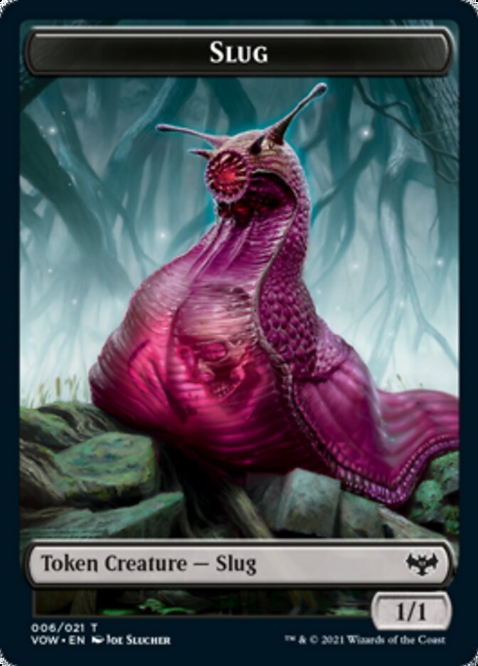 Insect // Slug Double-Sided Token [Innistrad: Crimson Vow Tokens] | GrognardGamesBatavia