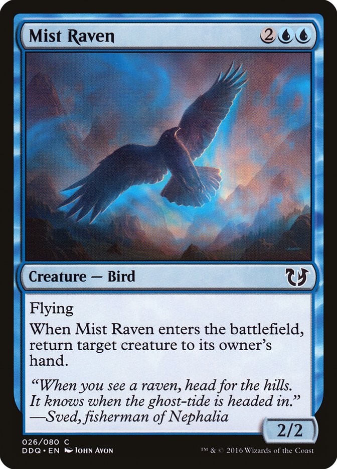 Mist Raven [Duel Decks: Blessed vs. Cursed] | GrognardGamesBatavia