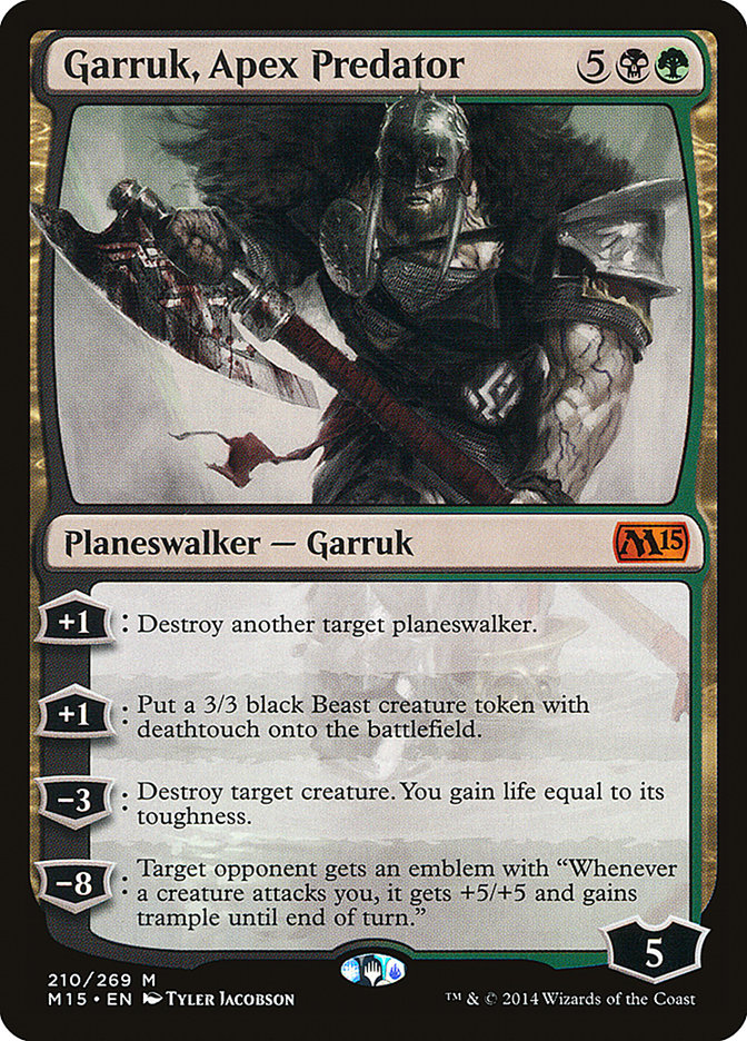 Garruk, Apex Predator [Magic 2015] | GrognardGamesBatavia