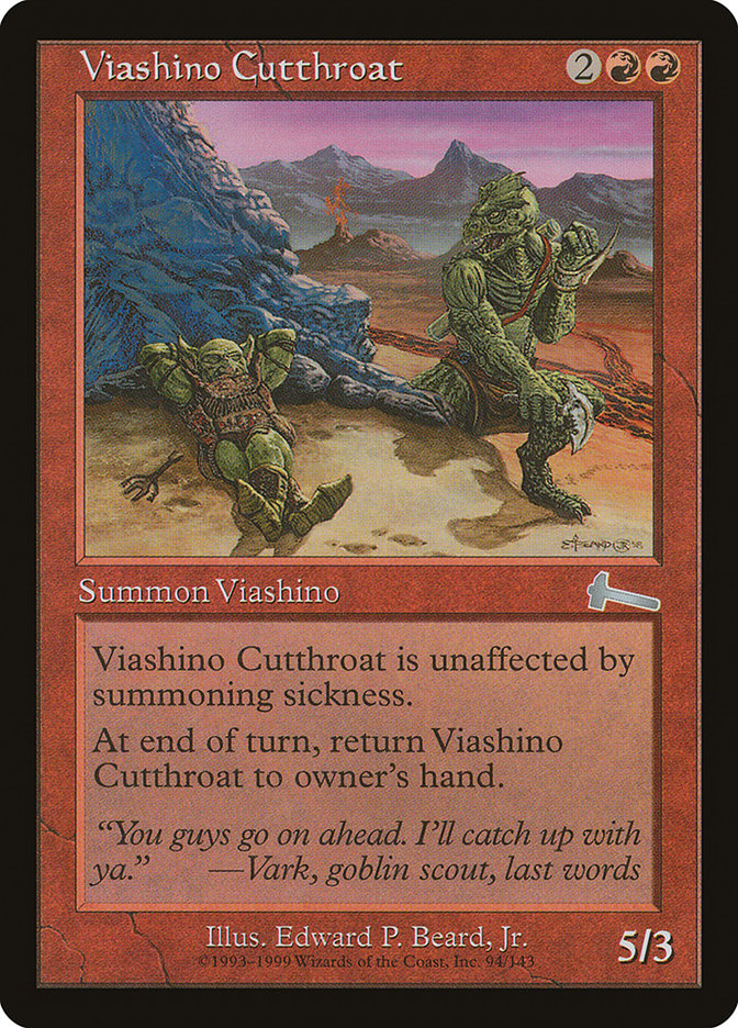 Viashino Cutthroat [Urza's Legacy] | GrognardGamesBatavia