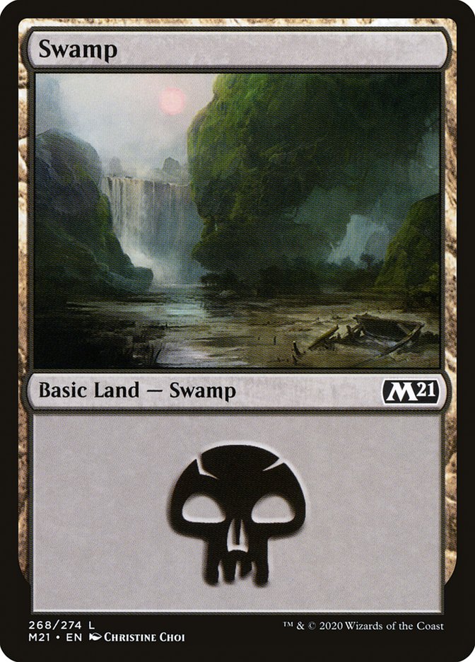 Swamp (268) [Core Set 2021] | GrognardGamesBatavia