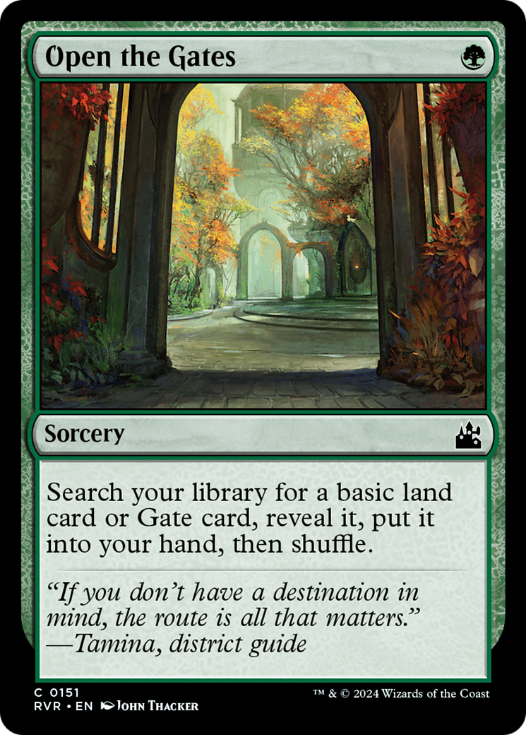 Open the Gates [Ravnica Remastered] | GrognardGamesBatavia