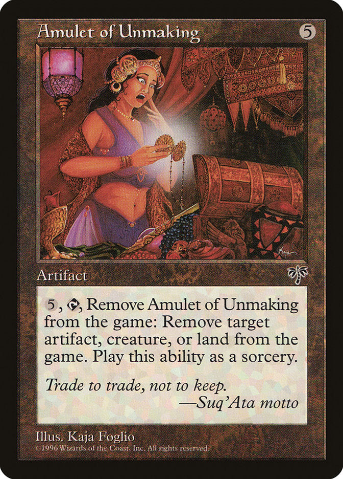 Amulet of Unmaking [Mirage] | GrognardGamesBatavia