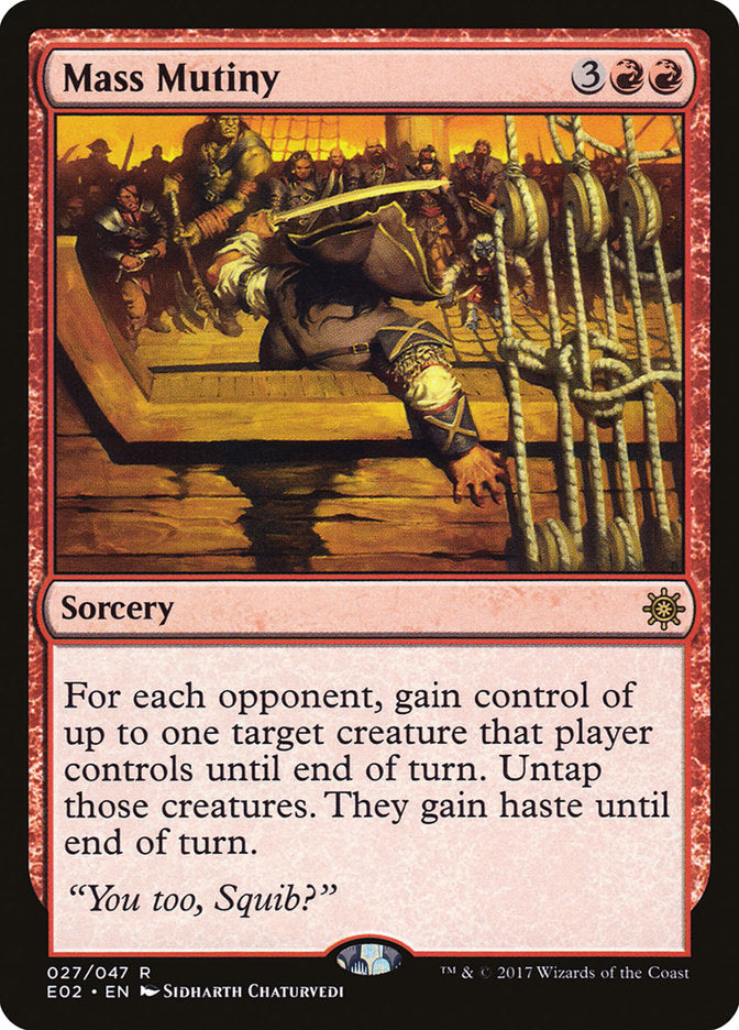 Mass Mutiny [Explorers of Ixalan] | GrognardGamesBatavia