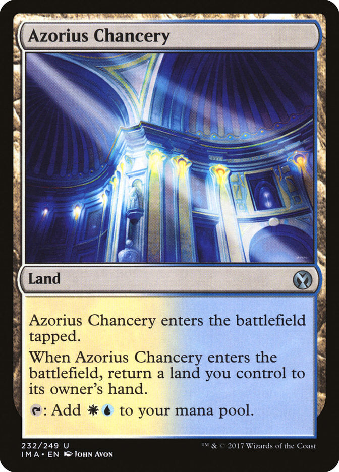 Azorius Chancery [Iconic Masters] | GrognardGamesBatavia