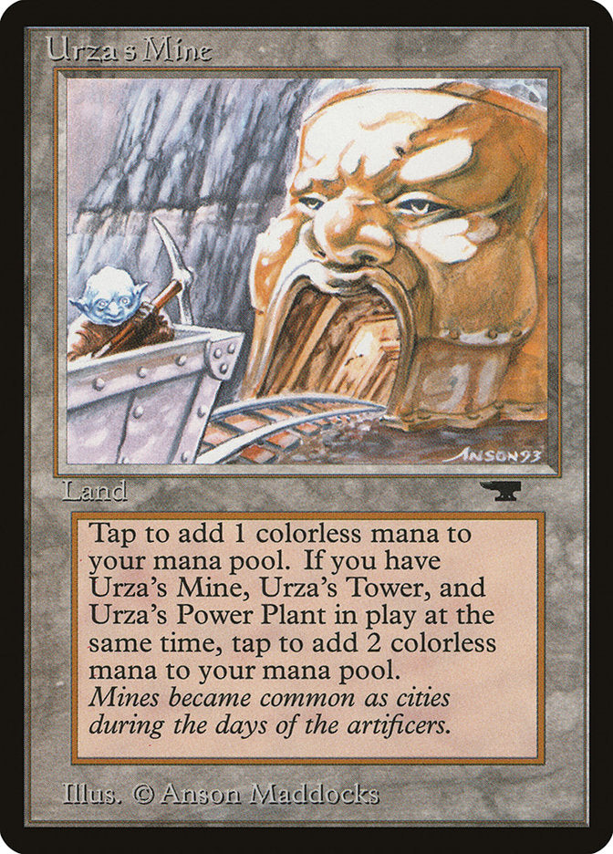 Urza's Mine (Mine Cart Entering Mouth) [Antiquities] | GrognardGamesBatavia