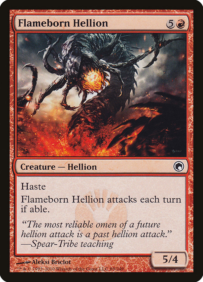 Flameborn Hellion [Scars of Mirrodin] | GrognardGamesBatavia