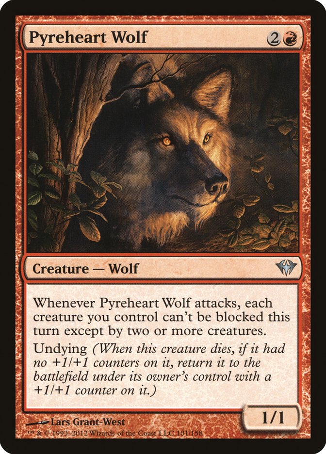 Pyreheart Wolf [Dark Ascension] | GrognardGamesBatavia