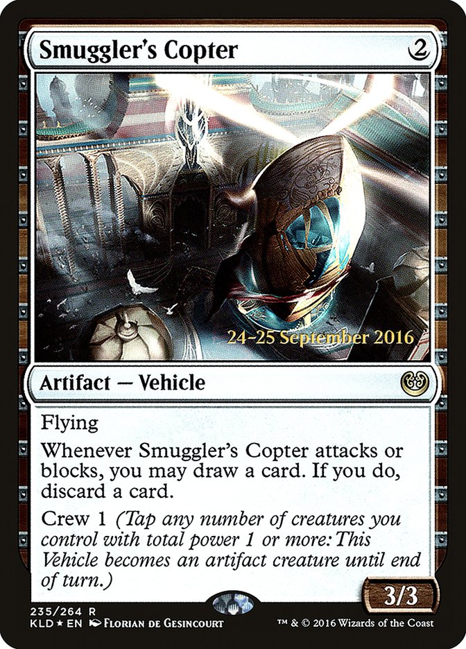 Smuggler's Copter [Kaladesh Prerelease Promos] | GrognardGamesBatavia