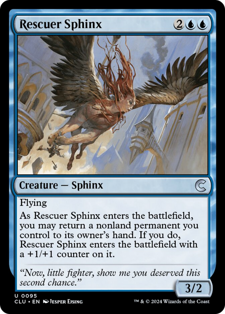 Rescuer Sphinx [Ravnica: Clue Edition] | GrognardGamesBatavia