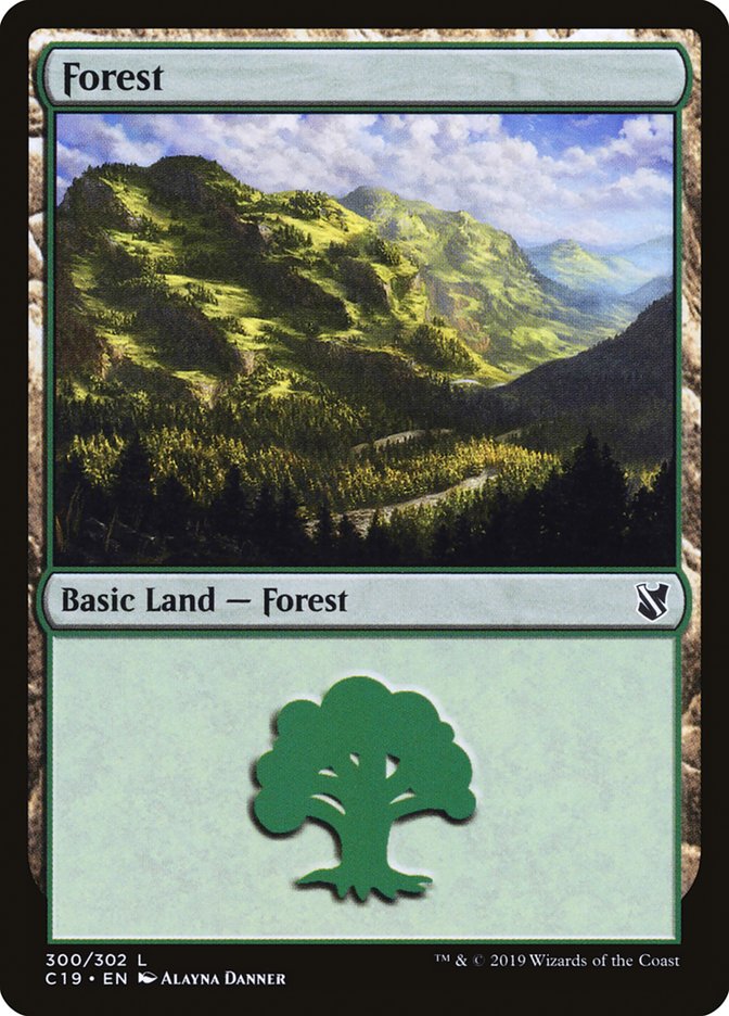 Forest (300) [Commander 2019] | GrognardGamesBatavia