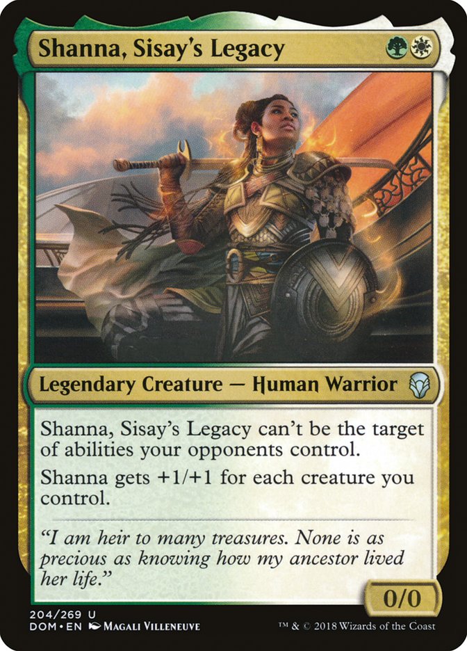 Shanna, Sisay's Legacy [Dominaria] | GrognardGamesBatavia