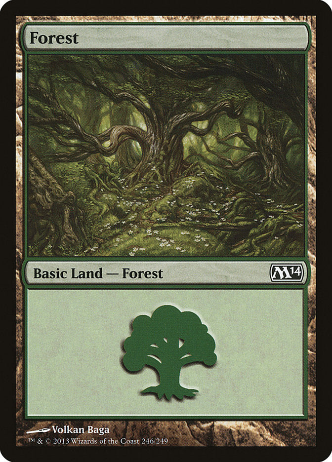 Forest (246) [Magic 2014] | GrognardGamesBatavia