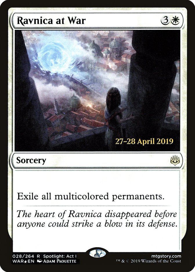 Ravnica at War [War of the Spark Prerelease Promos] | GrognardGamesBatavia