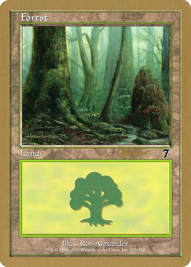 Forest (329) (Sim Han How) [World Championship Decks 2002] | GrognardGamesBatavia