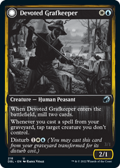 Devoted Grafkeeper // Departed Soulkeeper [Innistrad: Double Feature] | GrognardGamesBatavia