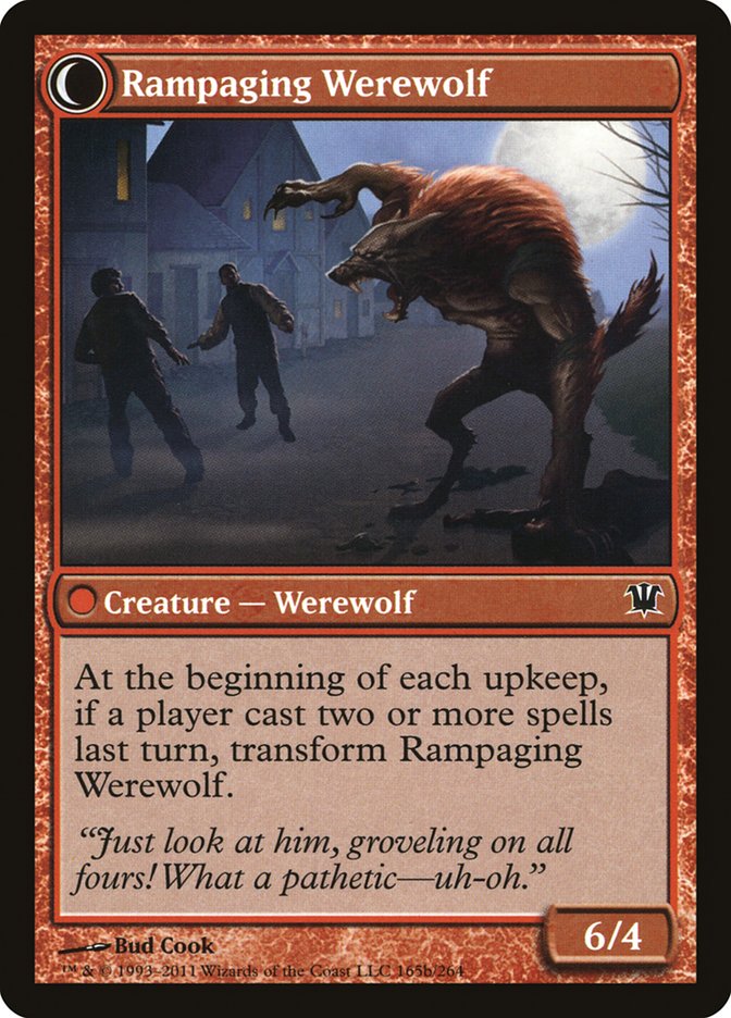 Tormented Pariah // Rampaging Werewolf [Innistrad] | GrognardGamesBatavia