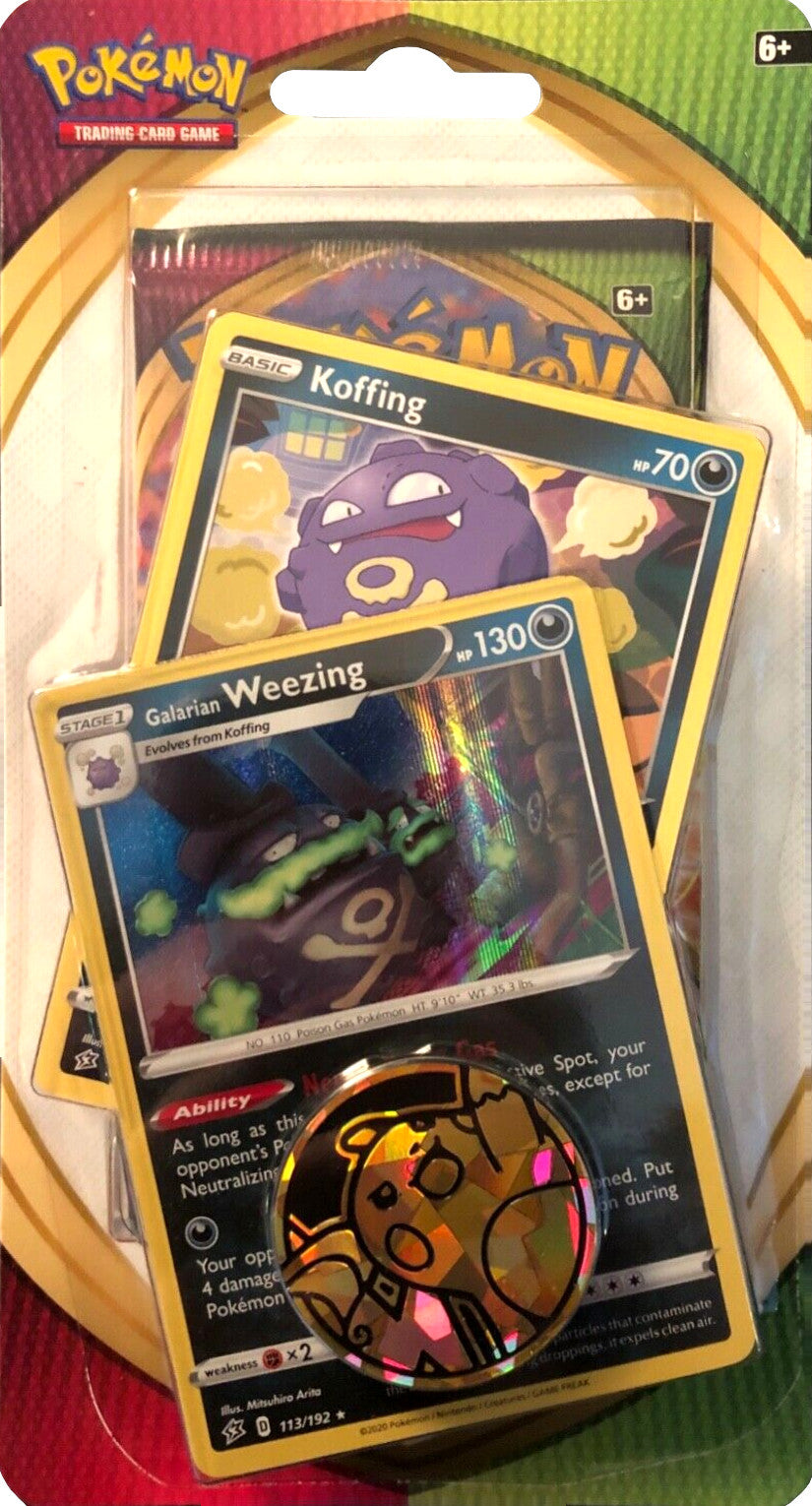 Sword & Shield: Vivid Voltage - Single Pack Blister (Weezing, Koffing) | GrognardGamesBatavia