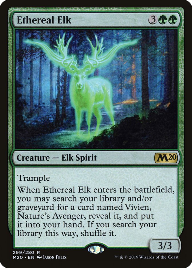 Ethereal Elk [Core Set 2020] | GrognardGamesBatavia