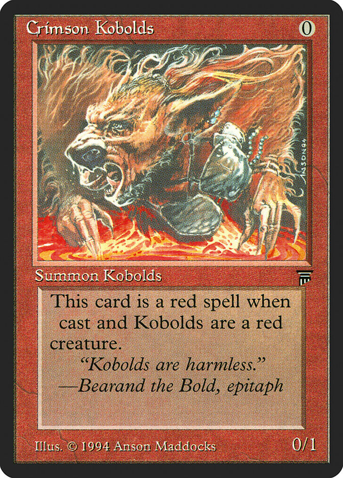 Crimson Kobolds [Legends] | GrognardGamesBatavia