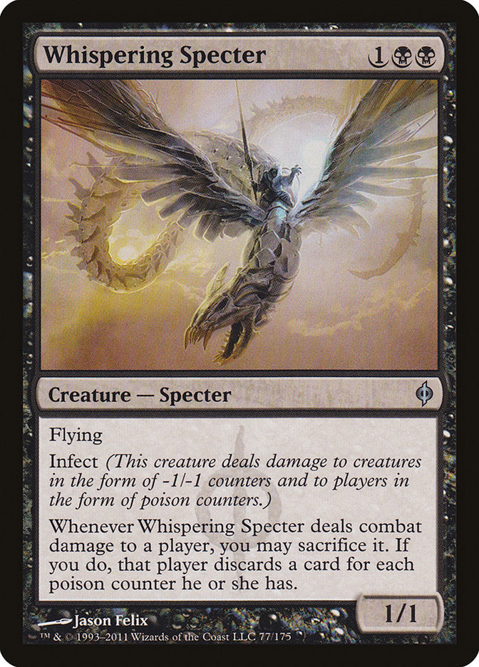 Whispering Specter [New Phyrexia] | GrognardGamesBatavia