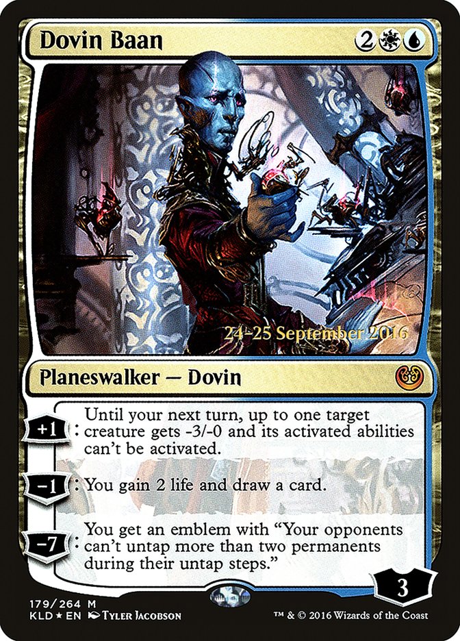 Dovin Baan [Kaladesh Prerelease Promos] | GrognardGamesBatavia