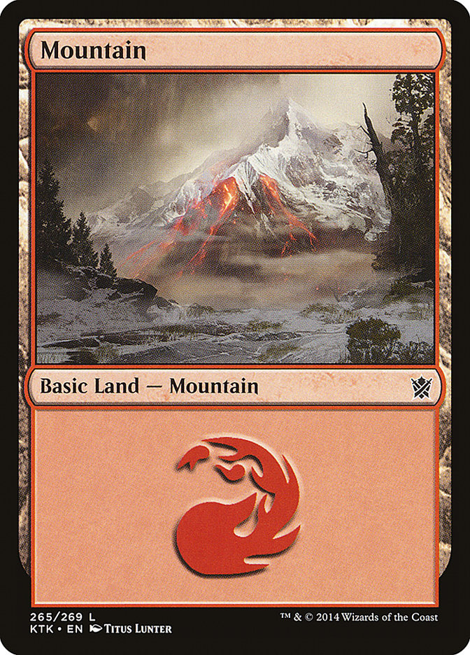 Mountain (265) [Khans of Tarkir] | GrognardGamesBatavia