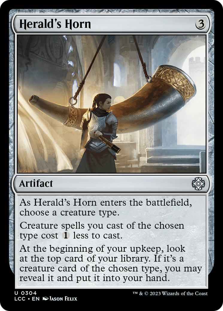 Herald's Horn [The Lost Caverns of Ixalan Commander] | GrognardGamesBatavia