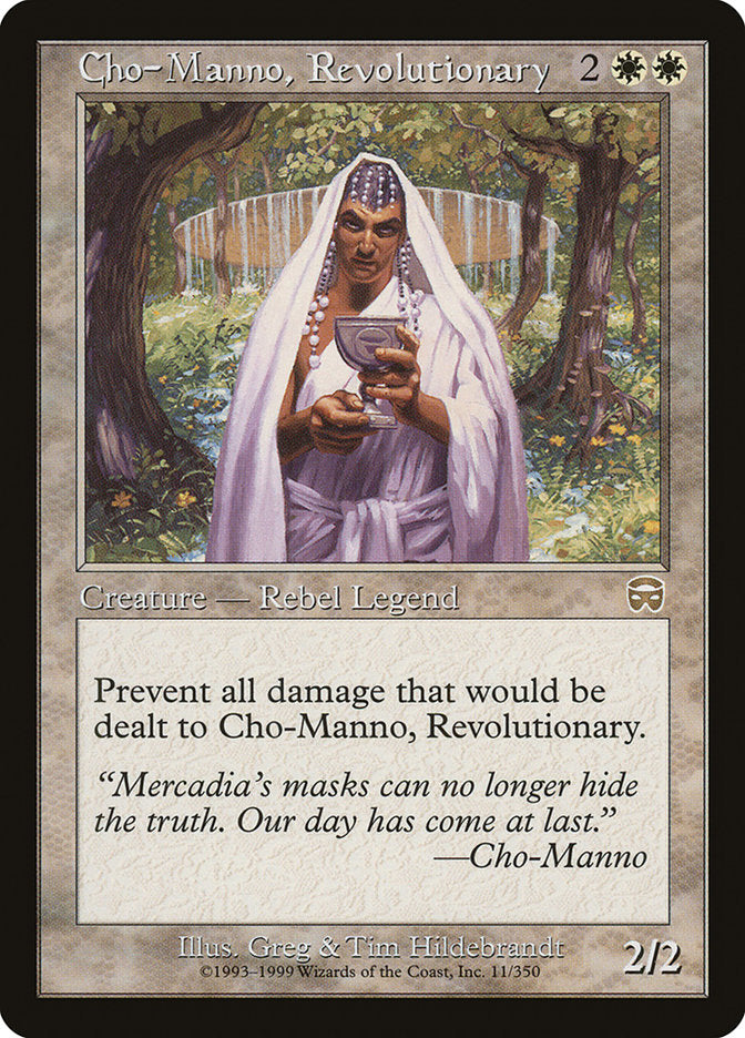 Cho-Manno, Revolutionary [Mercadian Masques] | GrognardGamesBatavia