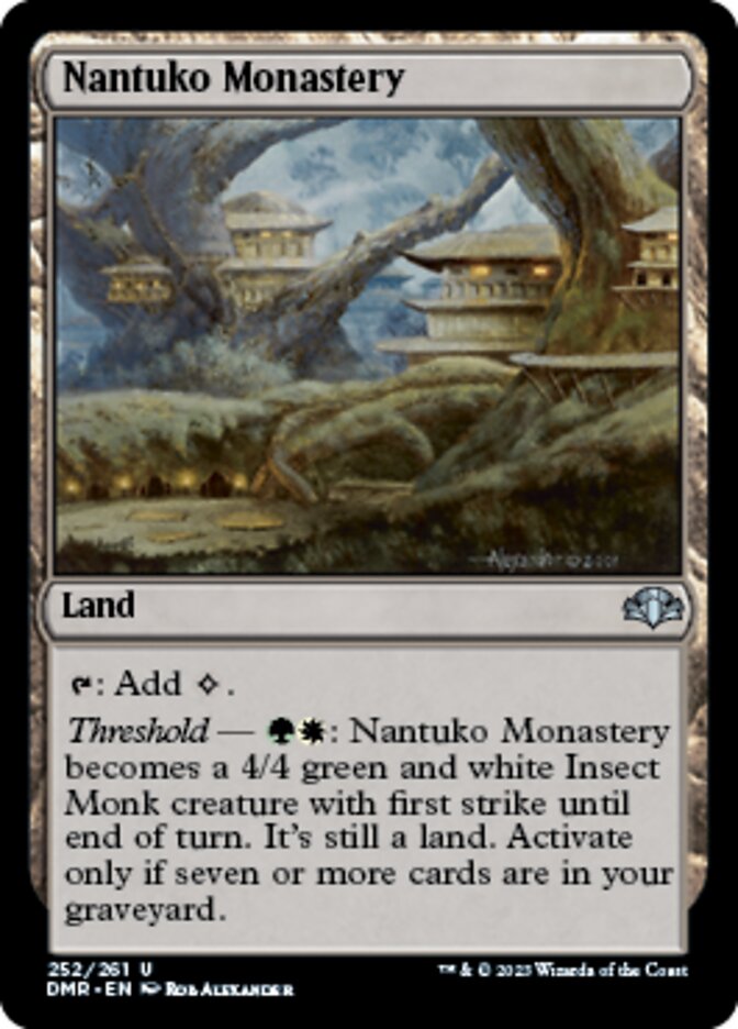 Nantuko Monastery [Dominaria Remastered] | GrognardGamesBatavia