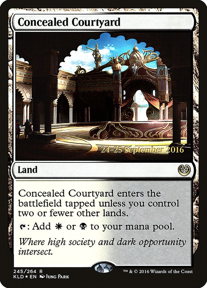 Concealed Courtyard [Kaladesh Prerelease Promos] | GrognardGamesBatavia