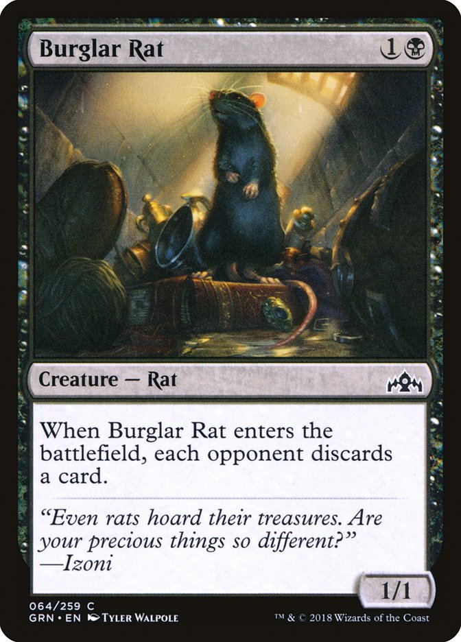 Burglar Rat [Guilds of Ravnica] | GrognardGamesBatavia