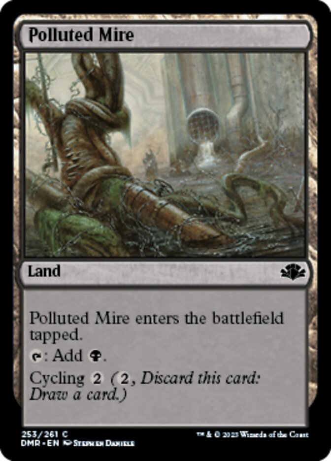 Polluted Mire [Dominaria Remastered] | GrognardGamesBatavia