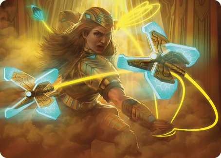 Bladehold War-Whip Art Card [Phyrexia: All Will Be One Art Series] | GrognardGamesBatavia