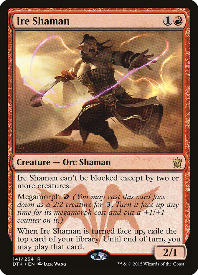 Ire Shaman [Dragons of Tarkir] | GrognardGamesBatavia
