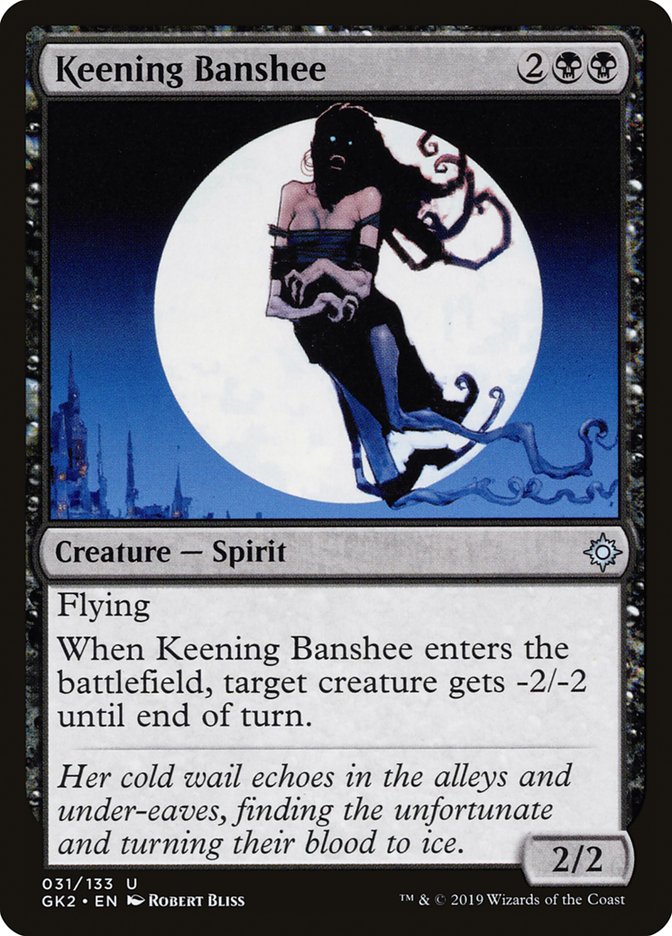 Keening Banshee [Ravnica Allegiance Guild Kit] | GrognardGamesBatavia