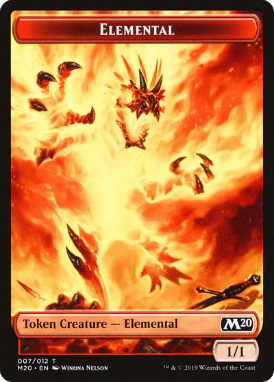 Elemental // Satyr Double-Sided Token [Challenger Decks 2020 Tokens] | GrognardGamesBatavia