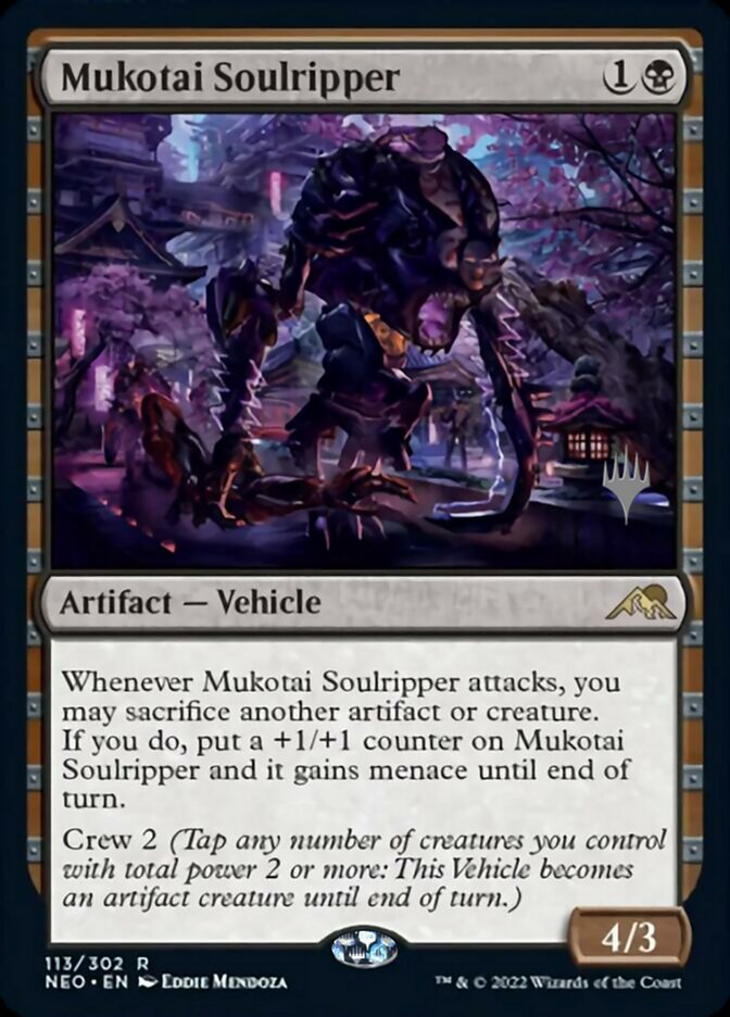 Mukotai Soulripper (Promo Pack) [Kamigawa: Neon Dynasty Promos] | GrognardGamesBatavia